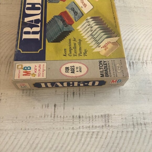 Rare, vintage 1966 Milton Bradley Racko #4615 (Mint!) - Picture 7 of 10